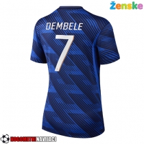 Ženske Nogometnih dresov Francija Ousmane Dembele #7 Domači SP 2026 Kratki rokavi
